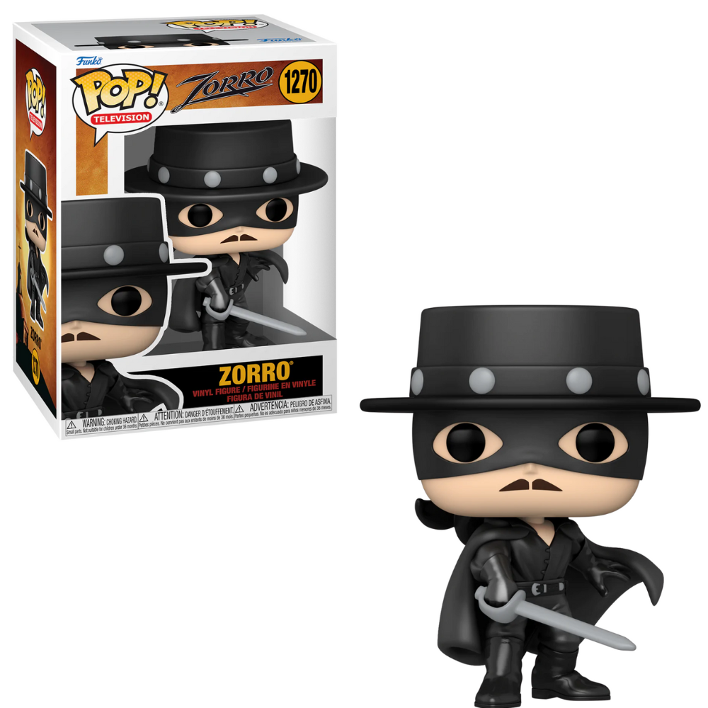 Buy Funko POP Television Zorro Anniversary Zorro 3.75inch Vinyl Figure | Yallatoys.com