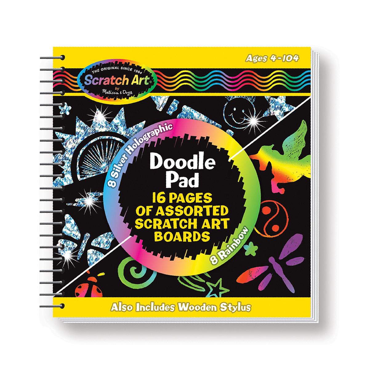 Buy Melissa & Doug Scratch Art Doodle Pad | Yallatoys.com