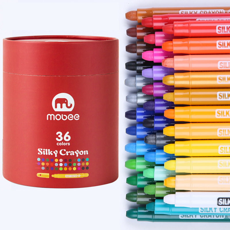 Buy Mobee Silky Crayon 36 | Yallatoys.com