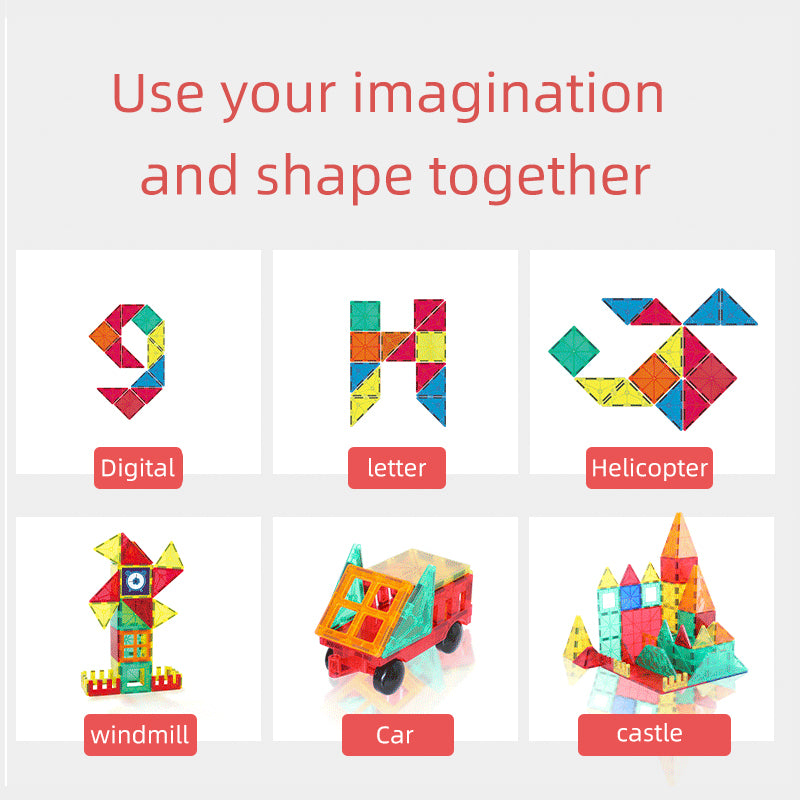 Buy Onshine 32Pcs Magnetic Building Tiles | Yallatoys.com