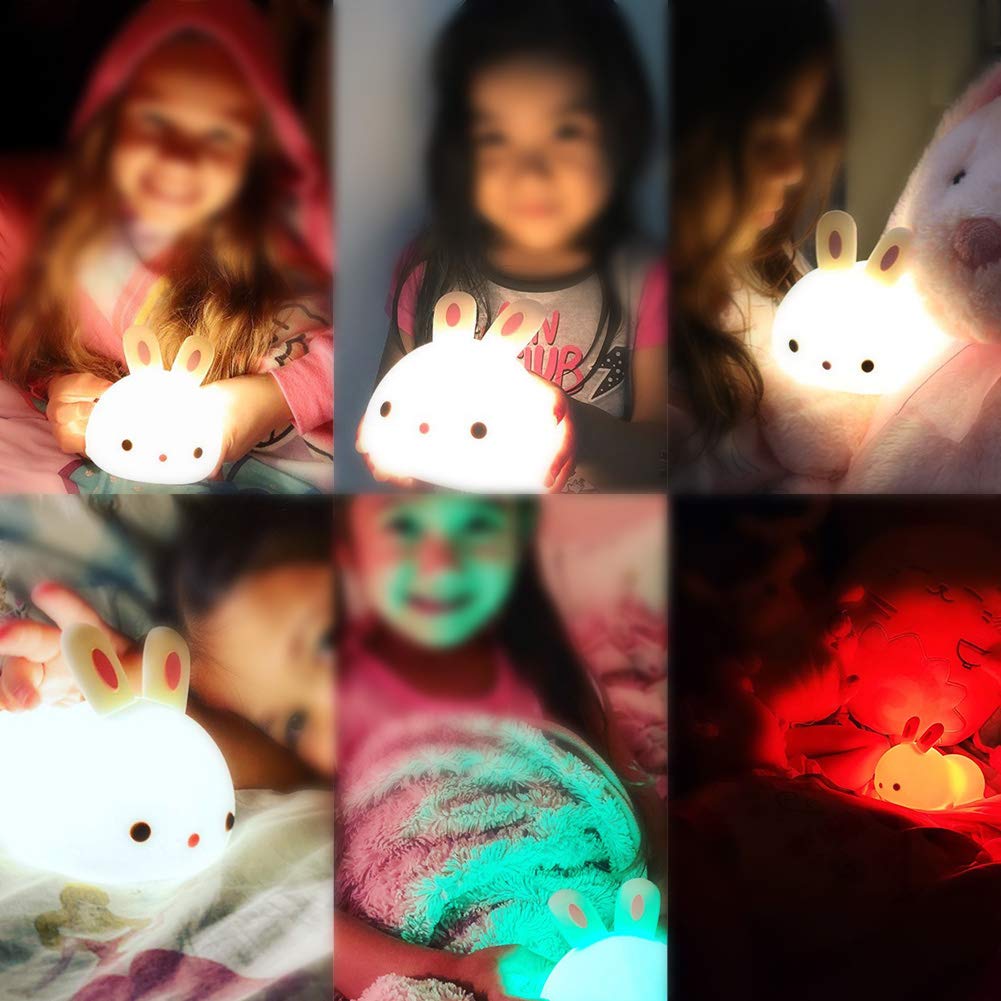 Buy Kids Night Light Bunny Lamp | Yallatoys.com