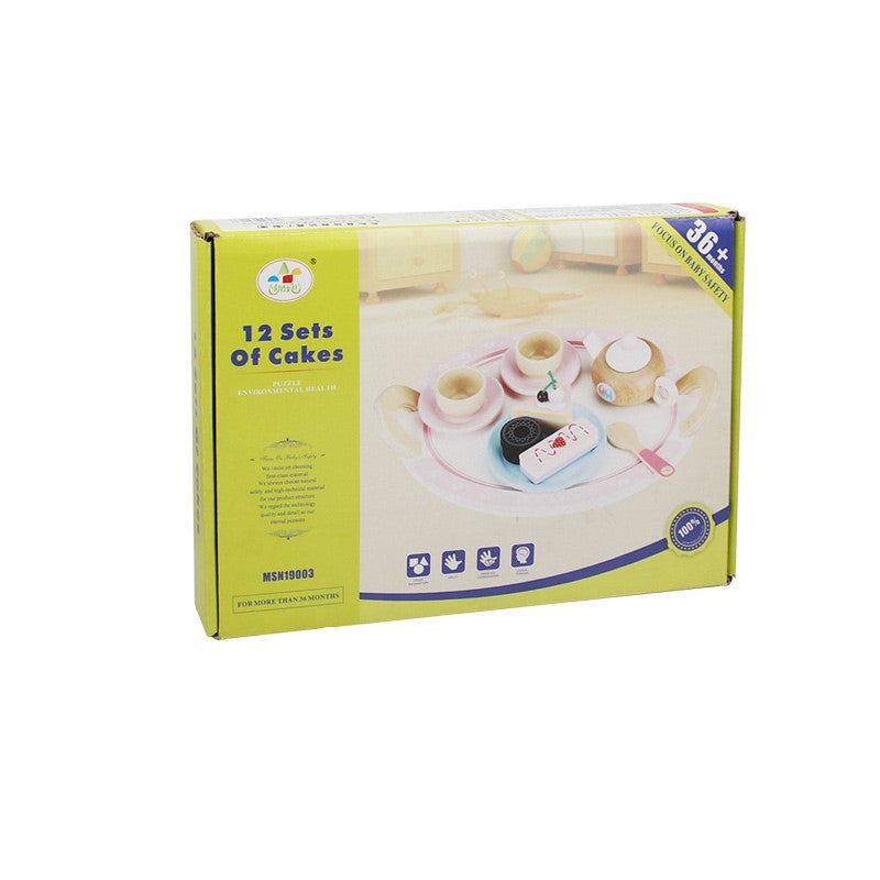 Buy 12 Sets Of Cakes Roleplay Kitchen Set | Yallatoys.com