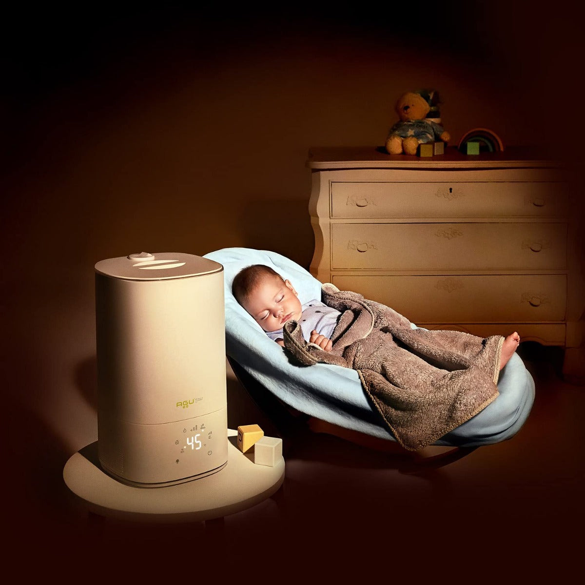 Agu Baby Smart Humidifier White Agu Baby Yallatoys