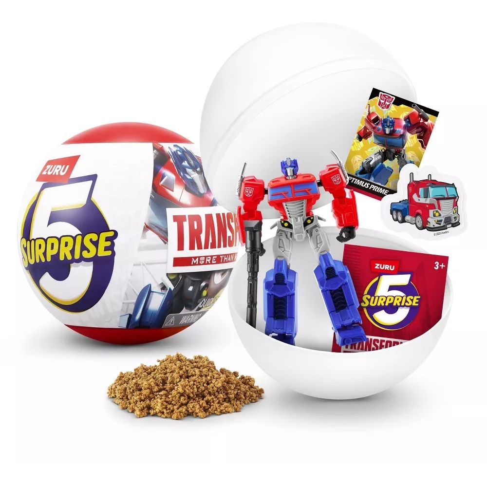 5 Surprise Transformers Series 1 Mini Collectible Capsule (Sold Separately Subjected To Availability)