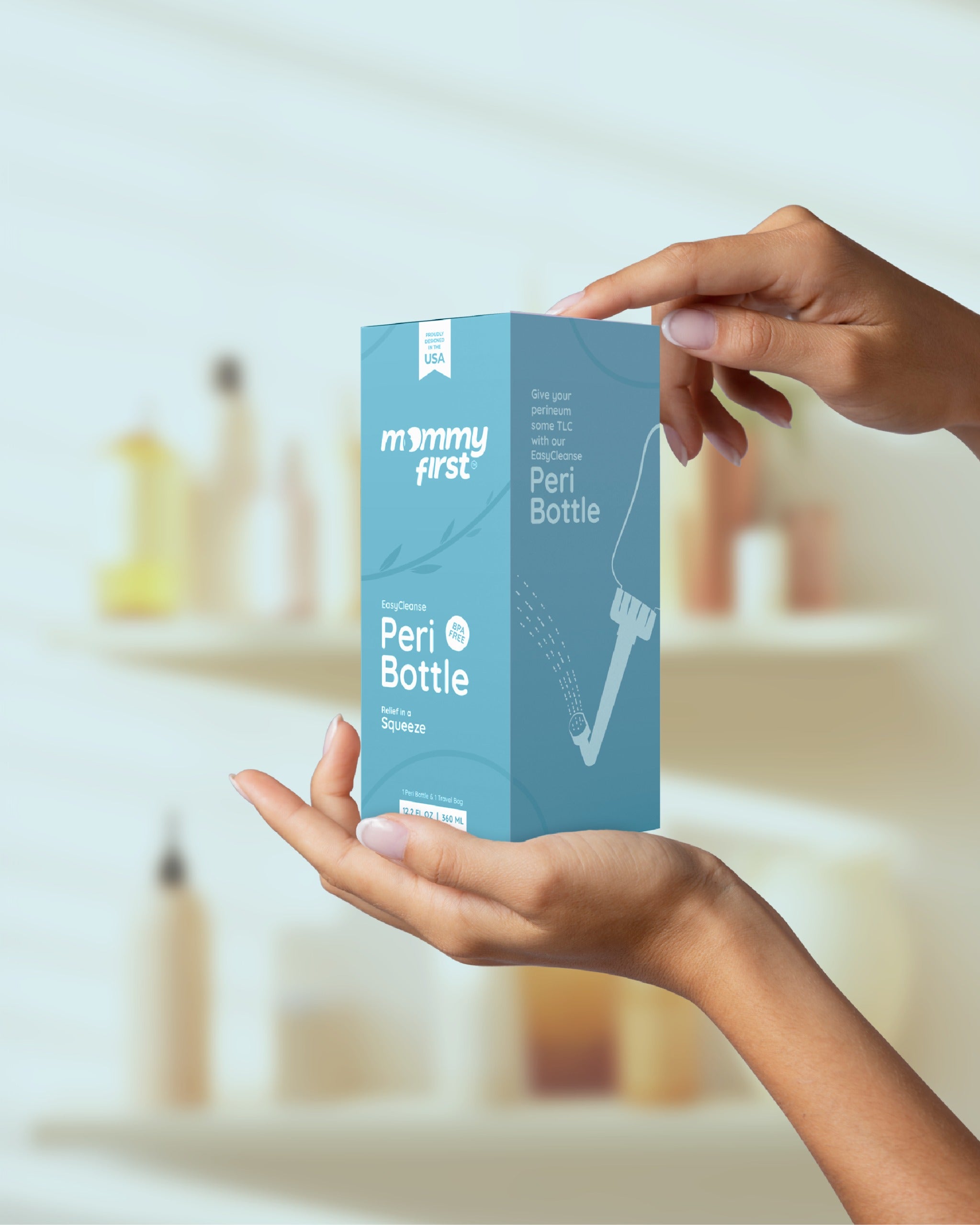 Mommy First Peri Bottle - Blue Mommy First Yallatoys