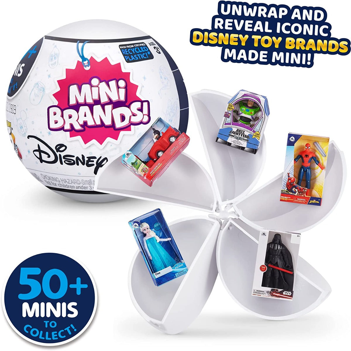 Buy 5 Surprise Disney Mini Brands Collectible Disney Store Edition Mystery Toys (Sold Separately Subject to Availability) | Yallatoys.com