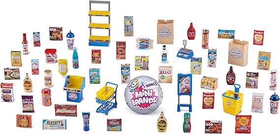 Buy 5 Surprise Mini Brands Series 2 Mini Mart Playset | Yallatoys.com