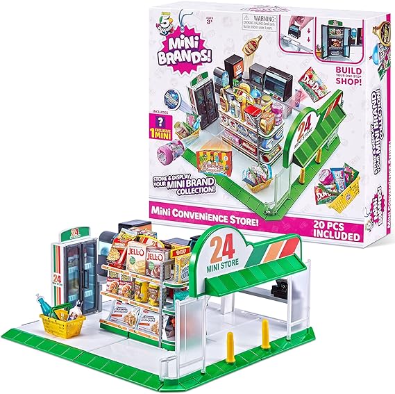 Buy 5 Surprise Mini Brands Mini Convenience Store Playset | Yallatoys.com