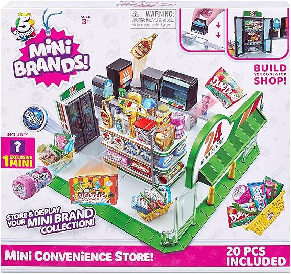 Buy 5 Surprise Mini Brands Mini Convenience Store Playset | Yallatoys.com