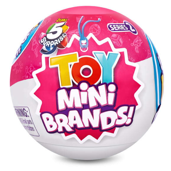 Buy 5 Surprise Toy Mini Brands Series 2 Mystery Capsule Real Miniature Collectibles (Sold Separately Subject to Availability) | Yallatoys.com