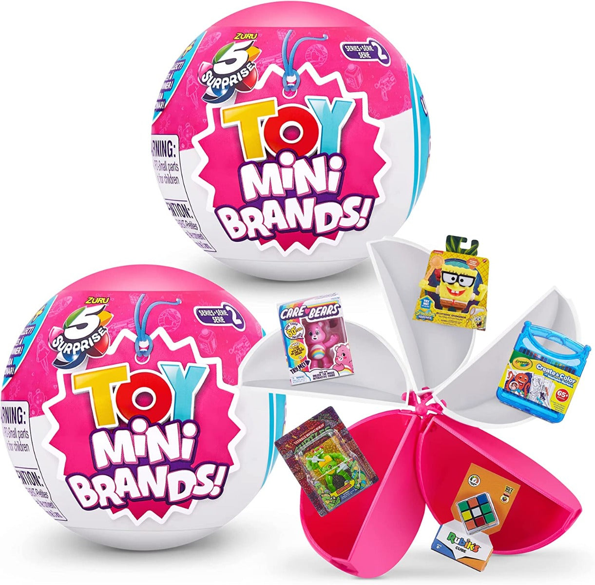 Buy 5 Surprise Toy Mini Brands Series 2 Mystery Capsule Real Miniature Collectibles (Sold Separately Subject to Availability) | Yallatoys.com