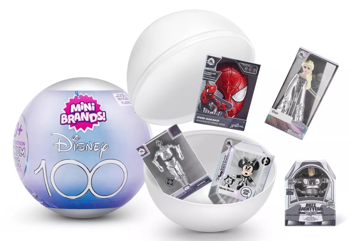 Buy 5 Surprise Disney Mini 100 Platinum Capsule | Yallatoys.com