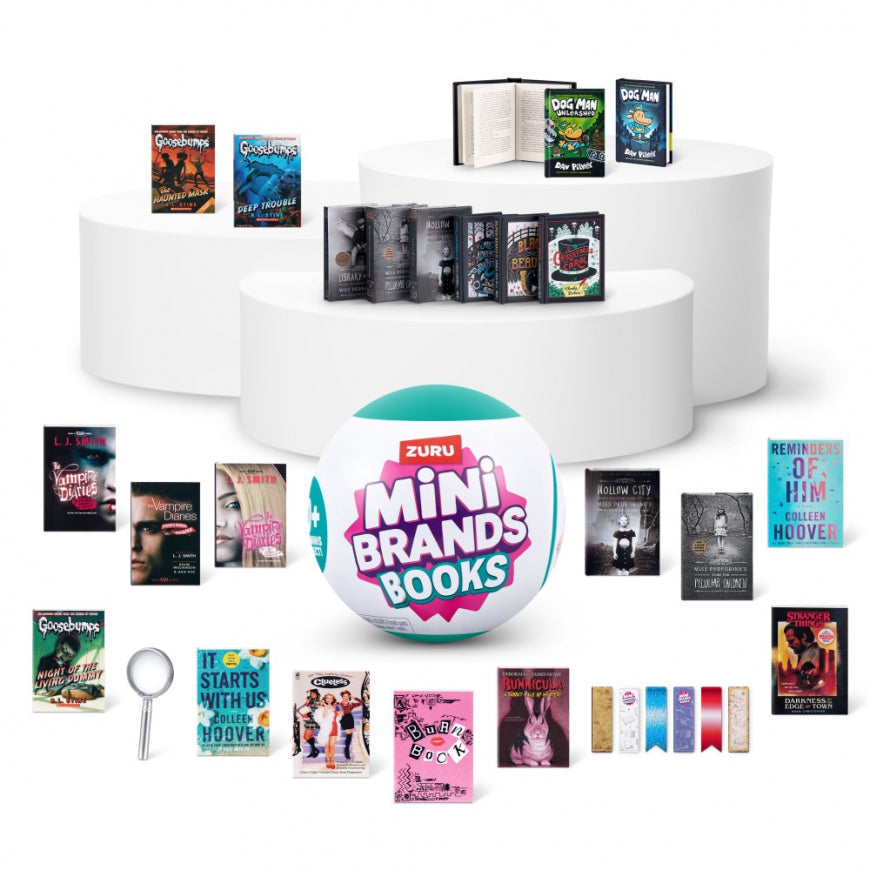 Buy 5 Surprise Mini Brands Books Series 1 (Sold Separately Subjected to Availability) | Yallatoys.com