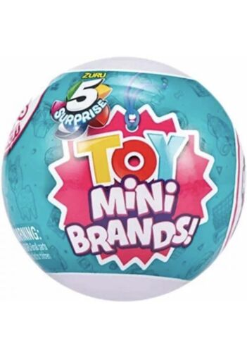 Buy 5 Surprise Toy Series 1 Mini Brands Ball Capsule Mystery (Sold Separately Subjected to Availability) | Yallatoys.com