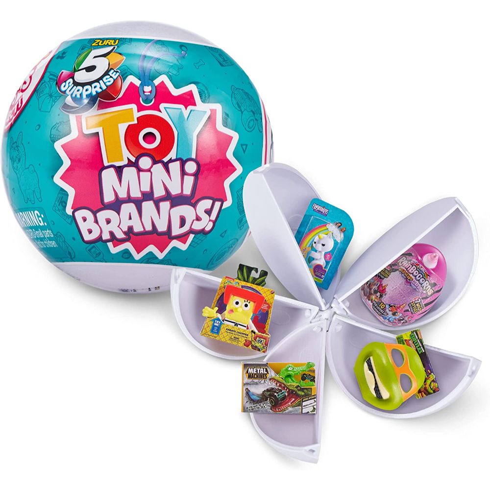 Buy 5 Surprise Toy Series 1 Mini Brands Ball Capsule Mystery (Sold Separately Subjected to Availability) | Yallatoys.com