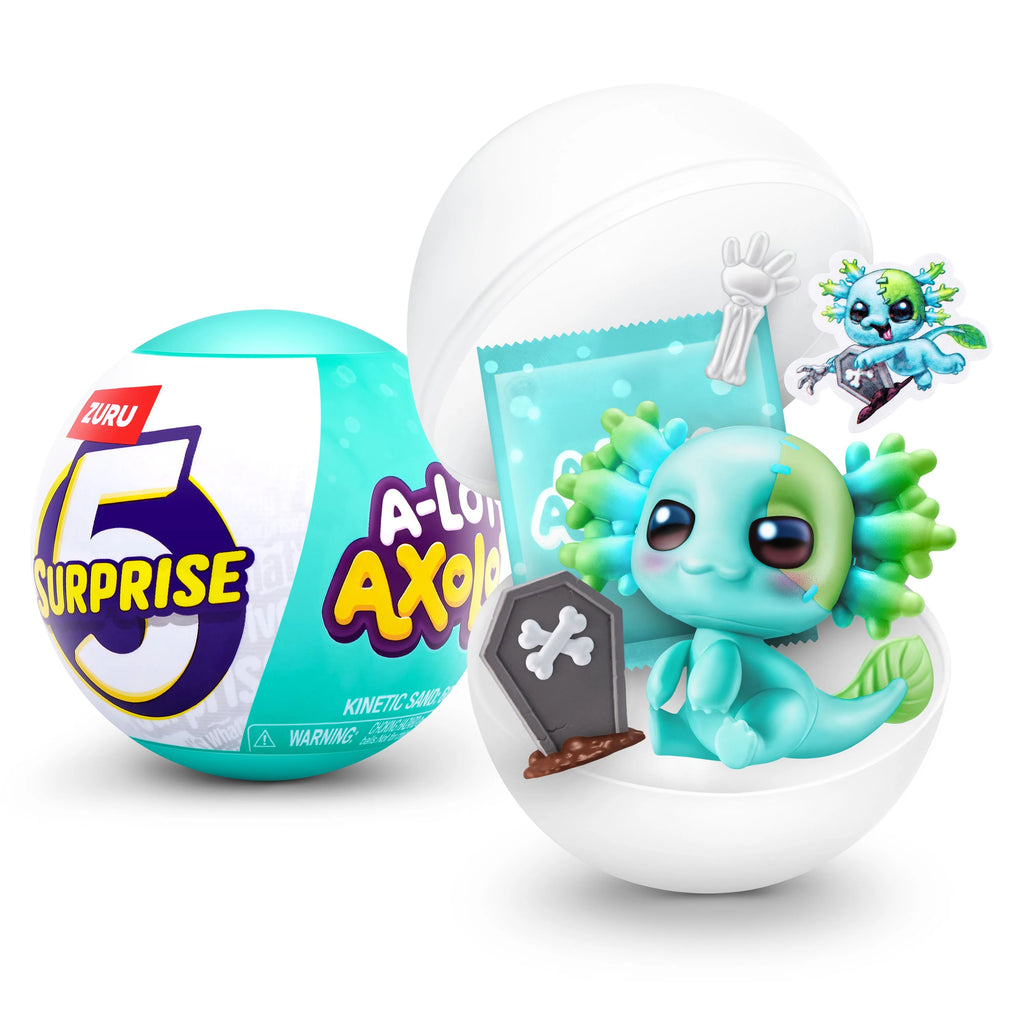 Buy 5 Surprise Mini Brands A Lot A Axolotls Series 1 Mystery Pack | Yallatoys.com