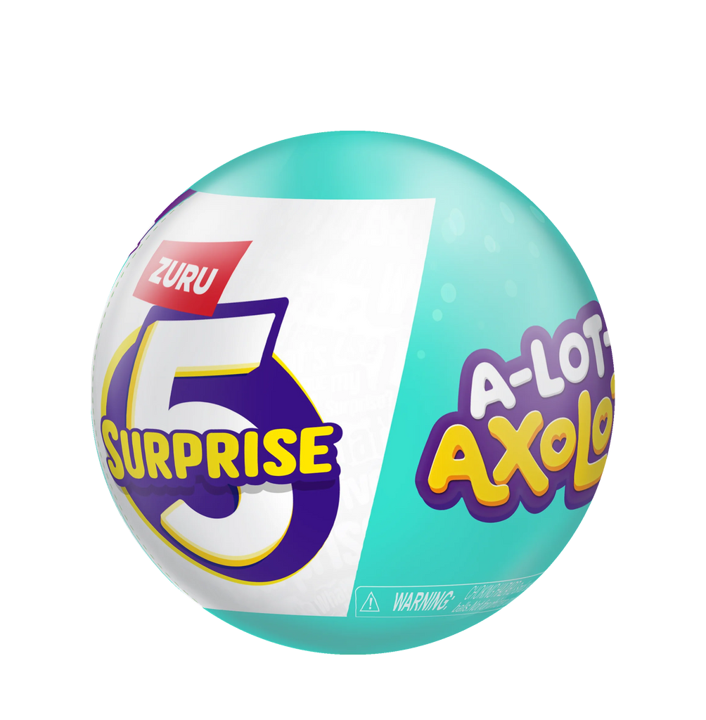 Buy 5 Surprise Mini Brands A Lot A Axolotls Series 1 Mystery Pack | Yallatoys.com
