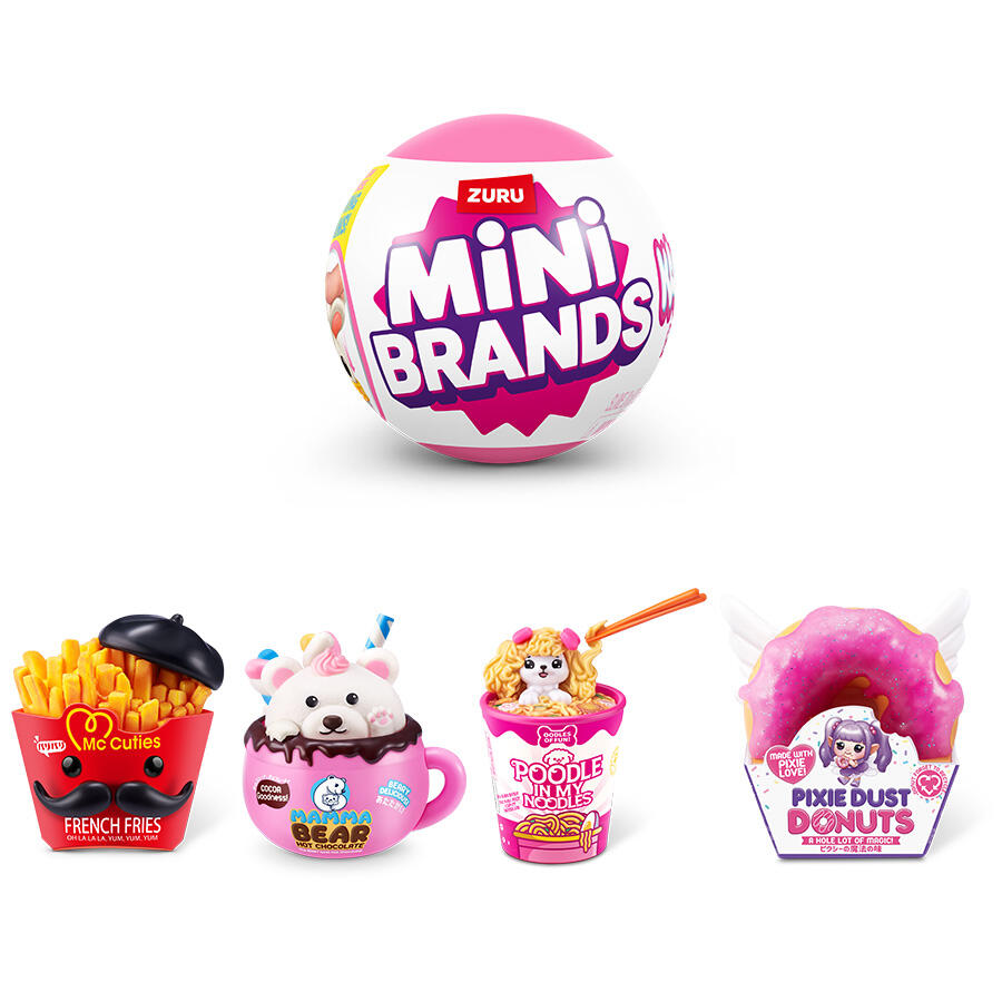 Buy 5 Surprise Mini Brands Kawaii Kuties Mystery Pack | Yallatoys.com