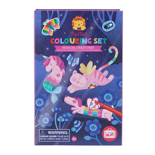 Buy Tiger Tribe Colouring Set Magical Creatures | Yallatoys.com
