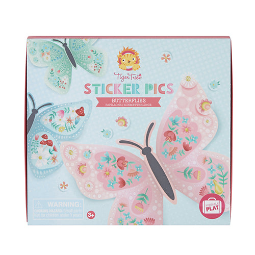 Buy Tiger Tribe Sticker Pics Butterflies | Yallatoys.com