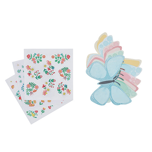 Buy Tiger Tribe Sticker Pics Butterflies | Yallatoys.com