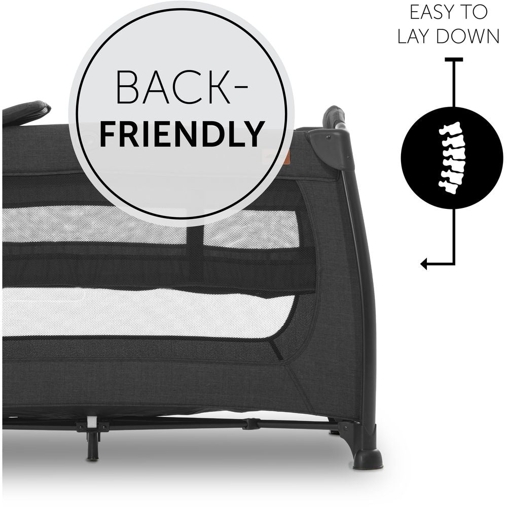 Hauck - Travel Cots Play N Relax Center - Black Hauck Yallatoys
