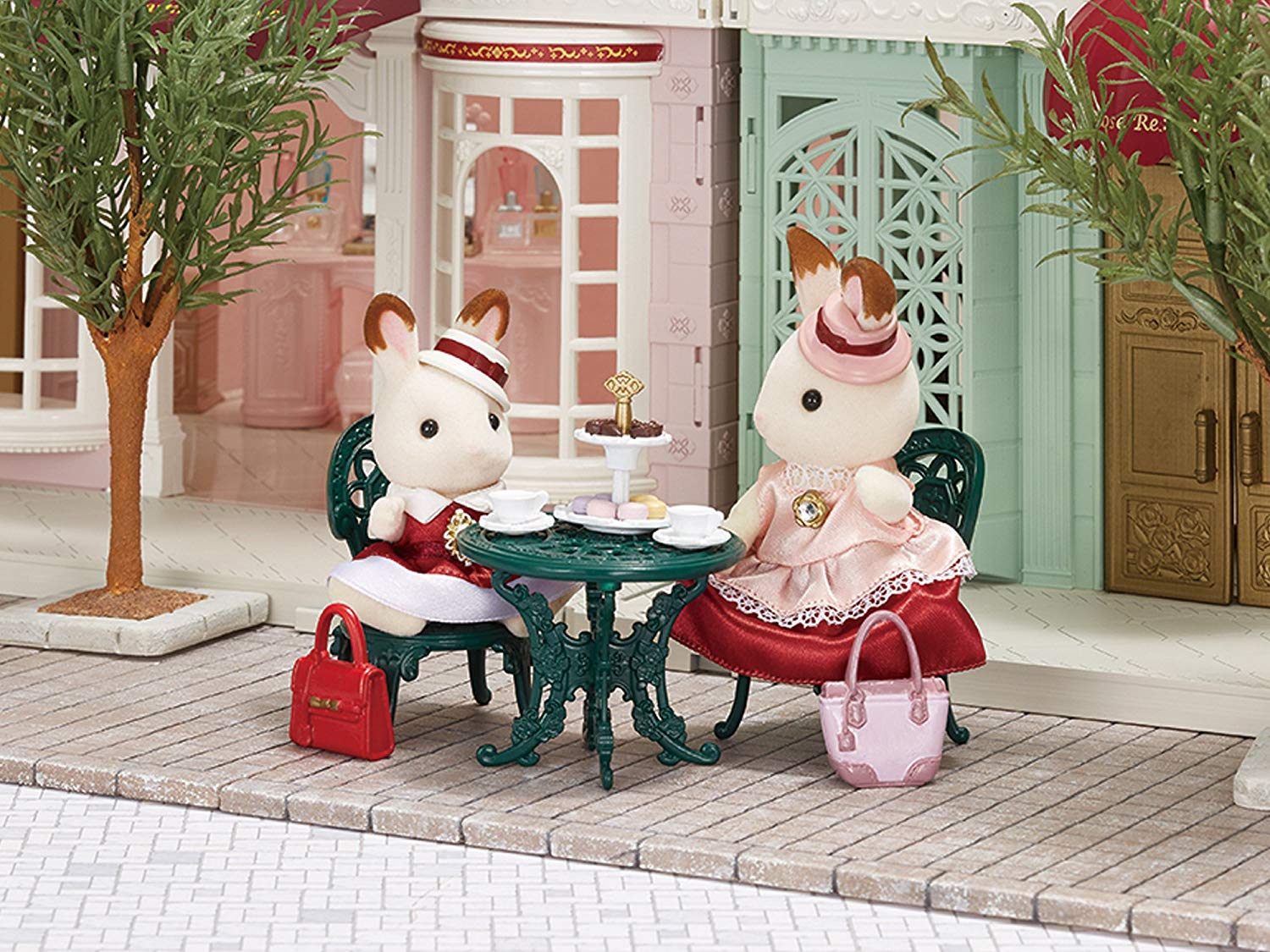 Buy Sylvanian Families Creamy Gelato Shop with Dress Up Duo Set & Towny Girl Toy Poodle | Yallatoys.com