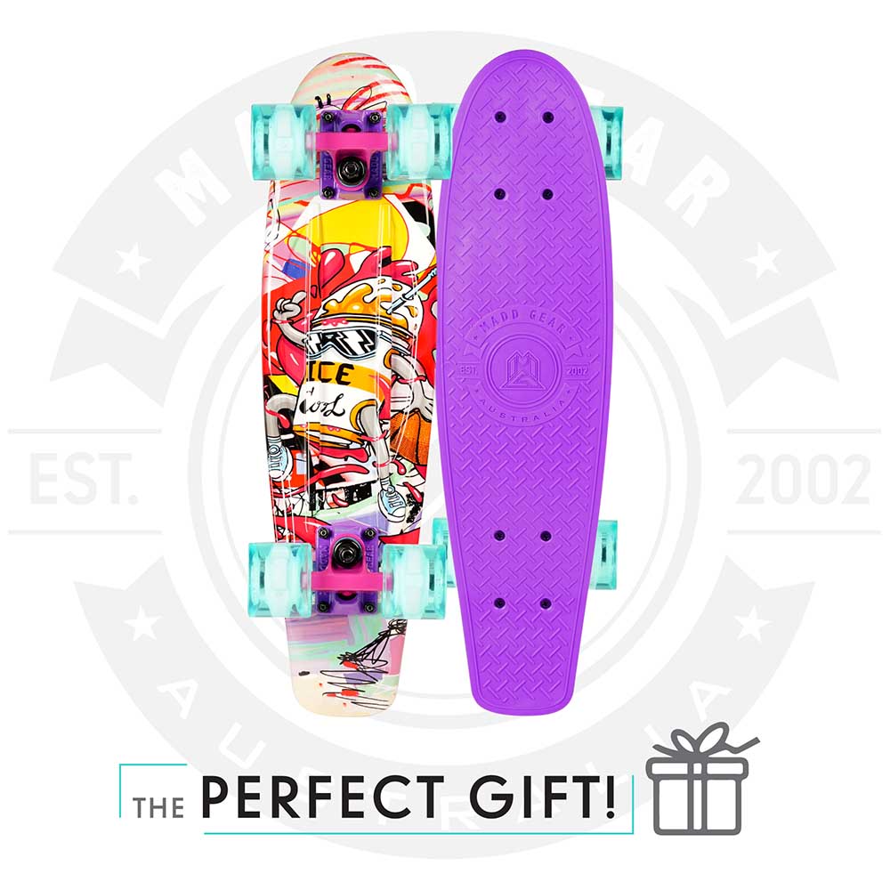 Buy Madd Gear Baller Retro Skateboard 22inch Led Wheels | Yallatoys.com