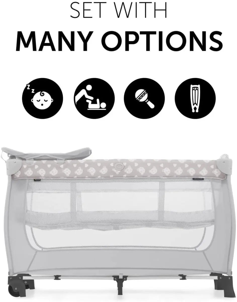 Hauck Sleep'N Play Center 60X120 Cm  /
Teddy Grey Hauck Yallatoys