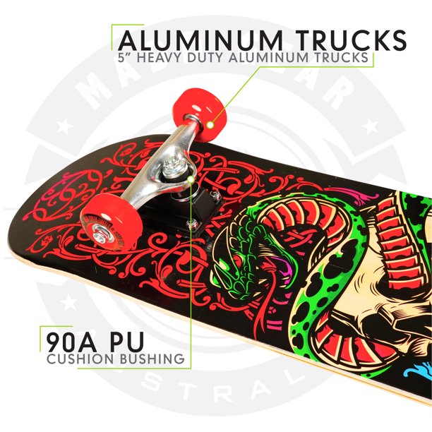 Buy Madd Gear 31inch Kickflip Skateboard Snake Pit | Yallatoys.com