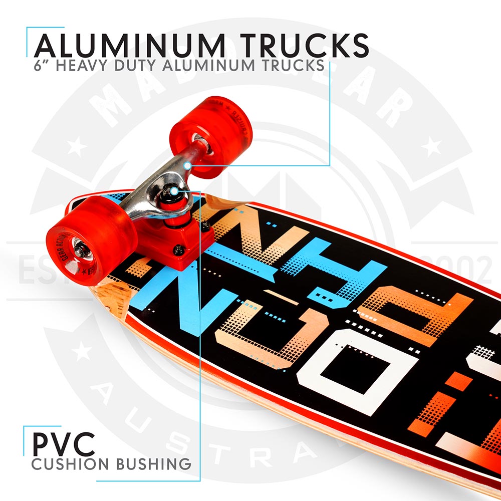 Buy Madd Gear 32inch Don't Panic Cruiser Skateboard | Yallatoys.com