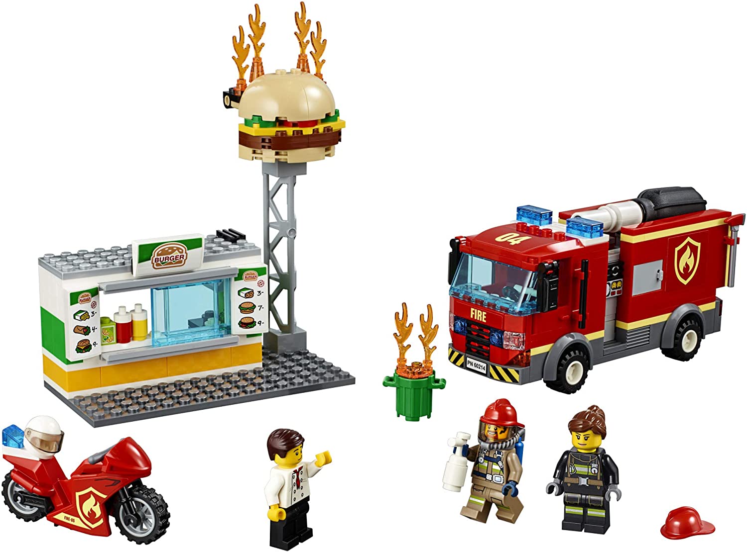 Buy Lego Burger Bar Fire Rescue | Yallatoys.com