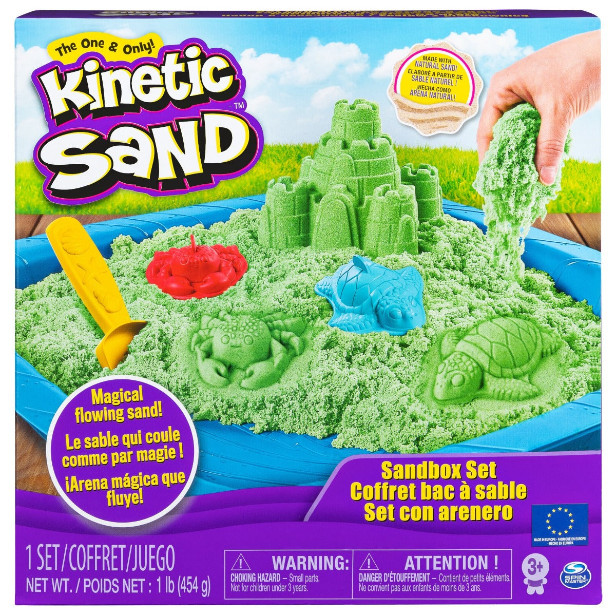 Buy Kinetic Sand Box Set (1lb) | Yallatoys.com