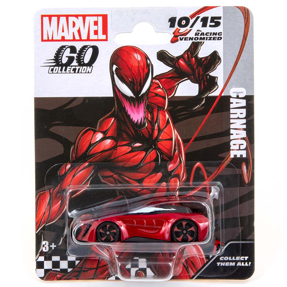Buy Marvel Go Dc Racing Venom Carnage Car 3inch | Yallatoys.com