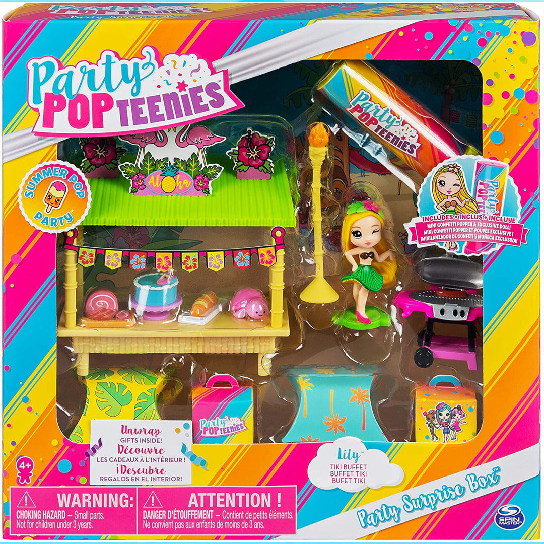 Buy Party Popteenies Party Surprise Box Playset | Yallatoys.com