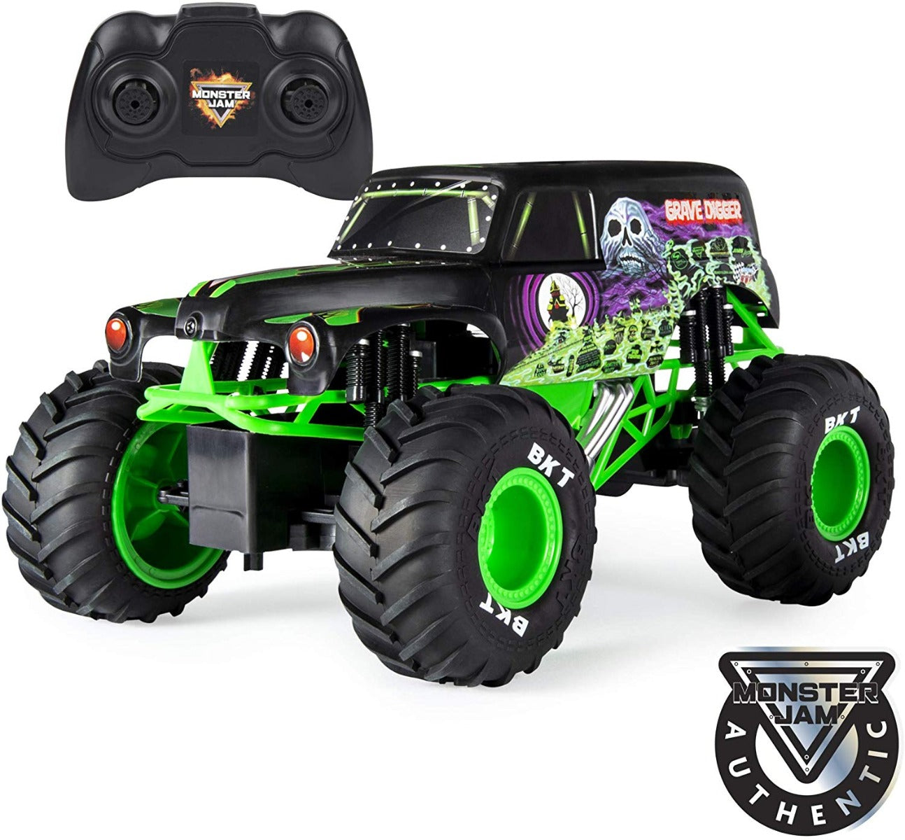 Buy Monster Jam Remote Control Grave Digger | Yallatoys.com