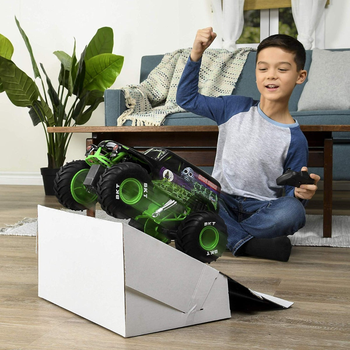 Buy Monster Jam Remote Control Grave Digger | Yallatoys.com