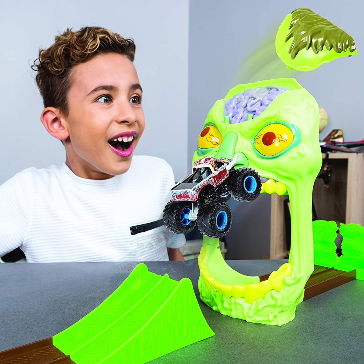 Buy Monster Jam Ship it & Flip It Stunt Playset (Sold Separately, Subject to Availability) | Yallatoys.com