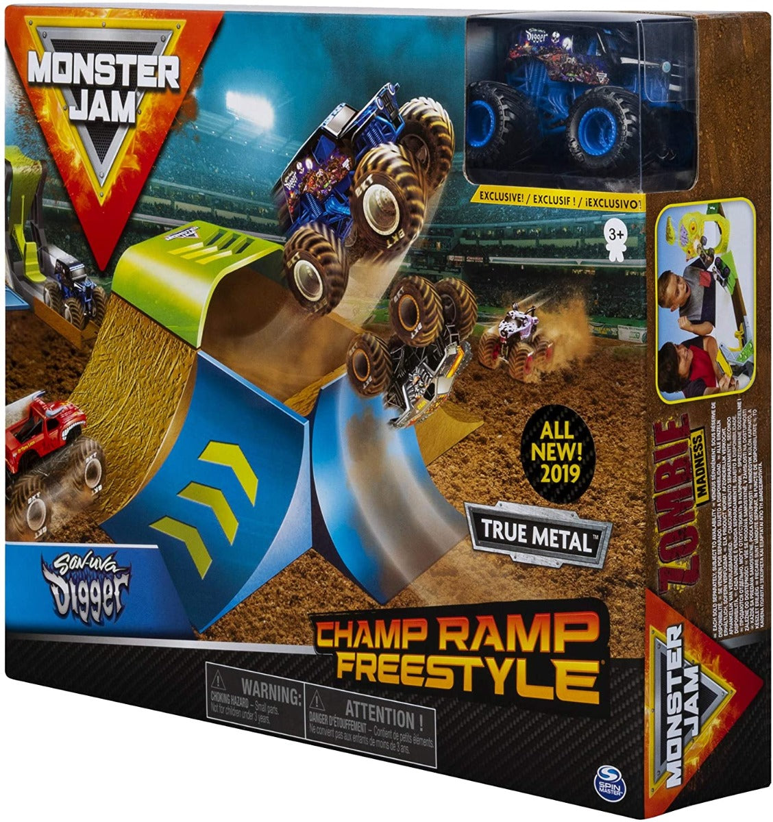 Buy Monster Jam Ship it & Flip It Stunt Playset (Sold Separately, Subject to Availability) | Yallatoys.com
