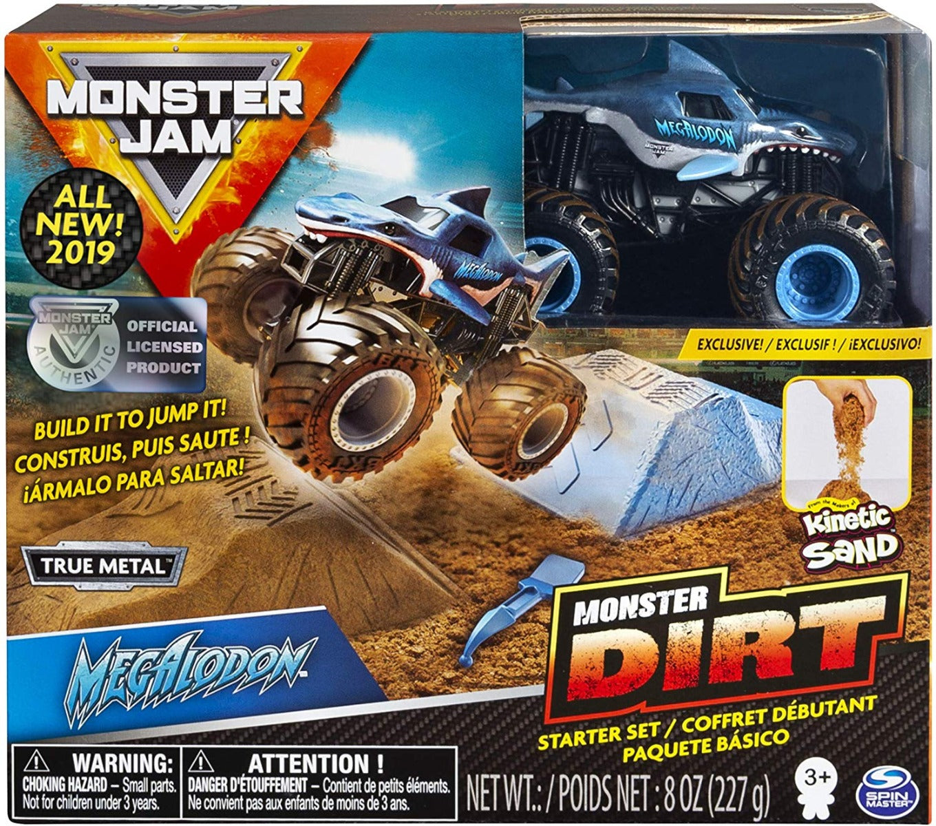 Buy Monster Jam Kinetic Monster Dirt Starter Set (Sold Separately Subject to Availability) | Yallatoys.com
