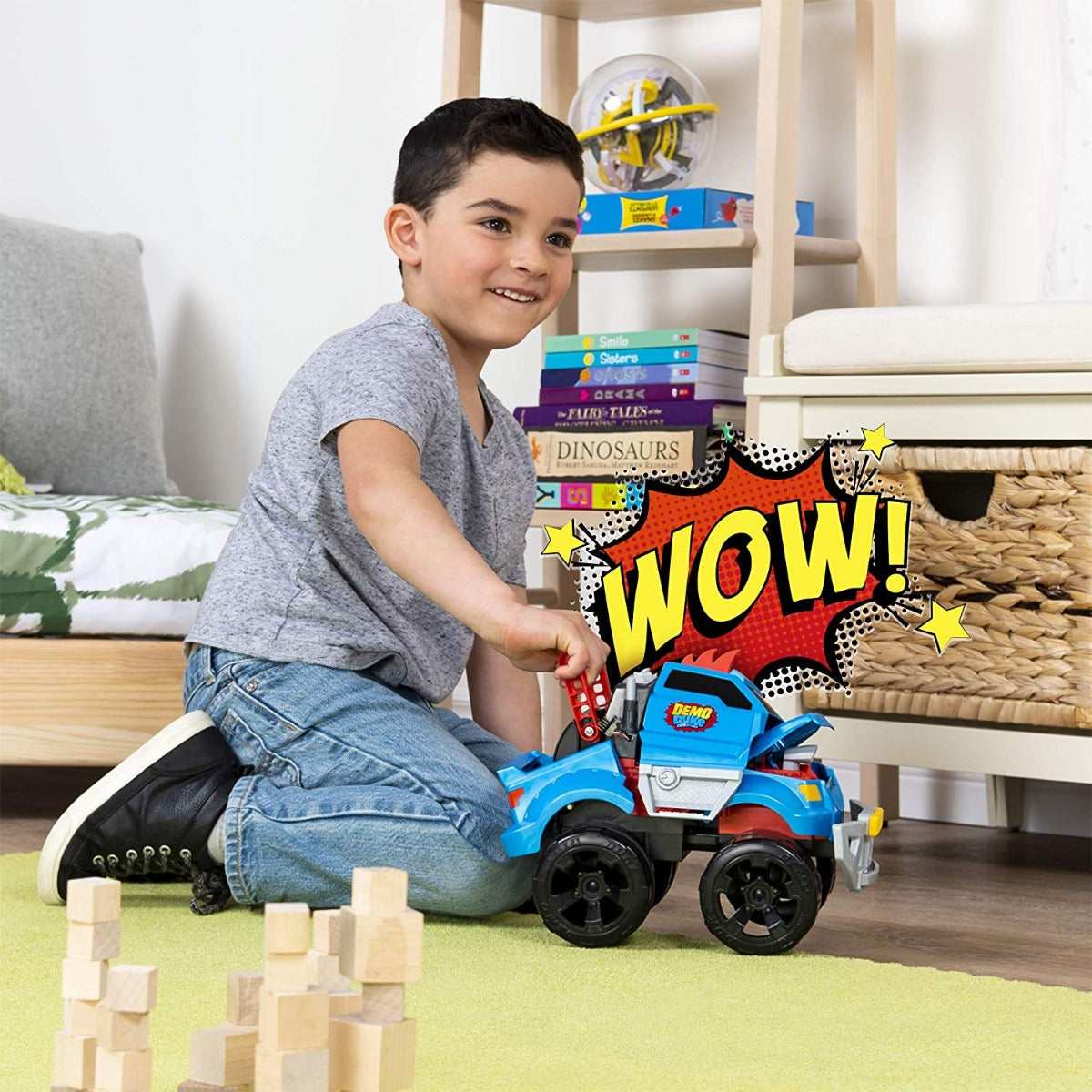 Buy Ibrands Demo Duke Child Toy, Convertible Vehicle To Acclimate And Reformer | Yallatoys.com