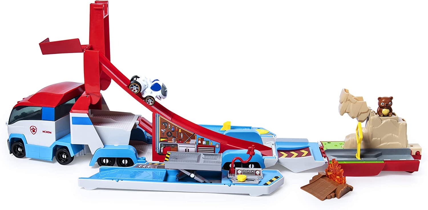 Buy Paw Patrol True Metal Diecast Launch N Haul Playset | Yallatoys.com