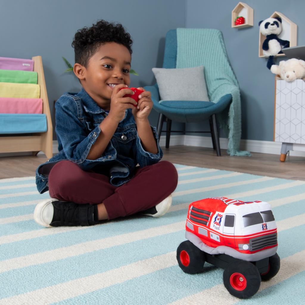 Buy Spin Master Plush Squeezable Power Remote Control Fire Truck | Yallatoys.com