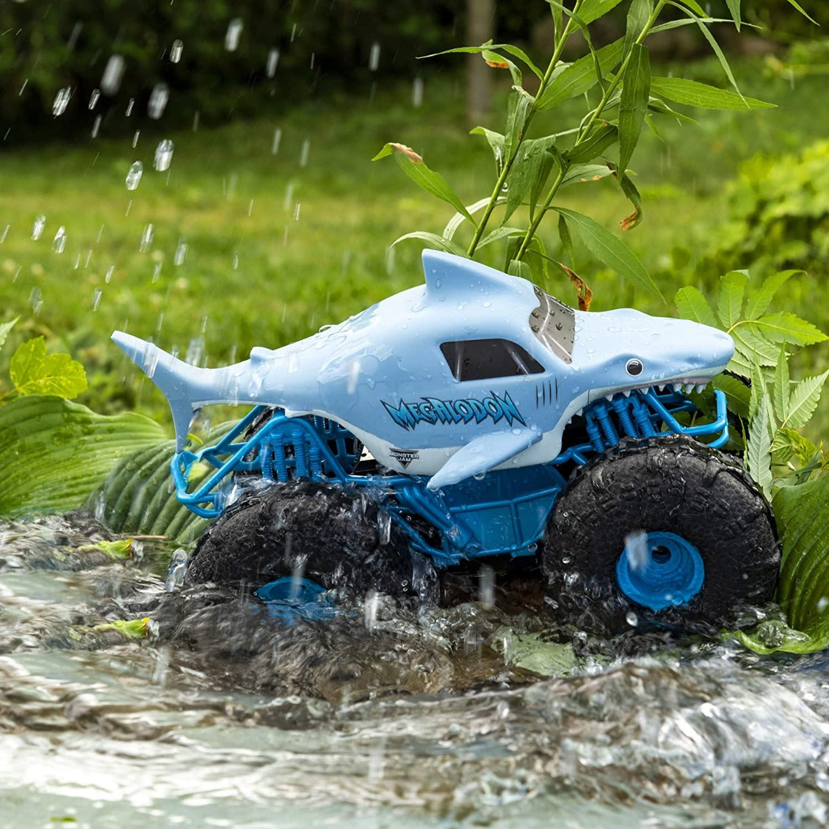 Buy Monster Jam Official Megalodon Storm All Terrain Remote Control Monster Truck | Yallatoys.com