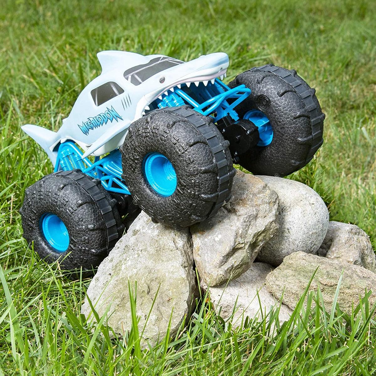 Buy Monster Jam Official Megalodon Storm All Terrain Remote Control Monster Truck | Yallatoys.com