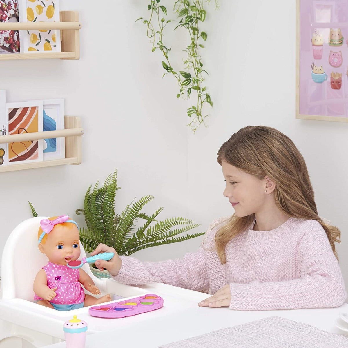 Buy Spin Master Luvabella Mealtime Magic with 70+ Sounds | Yallatoys.com