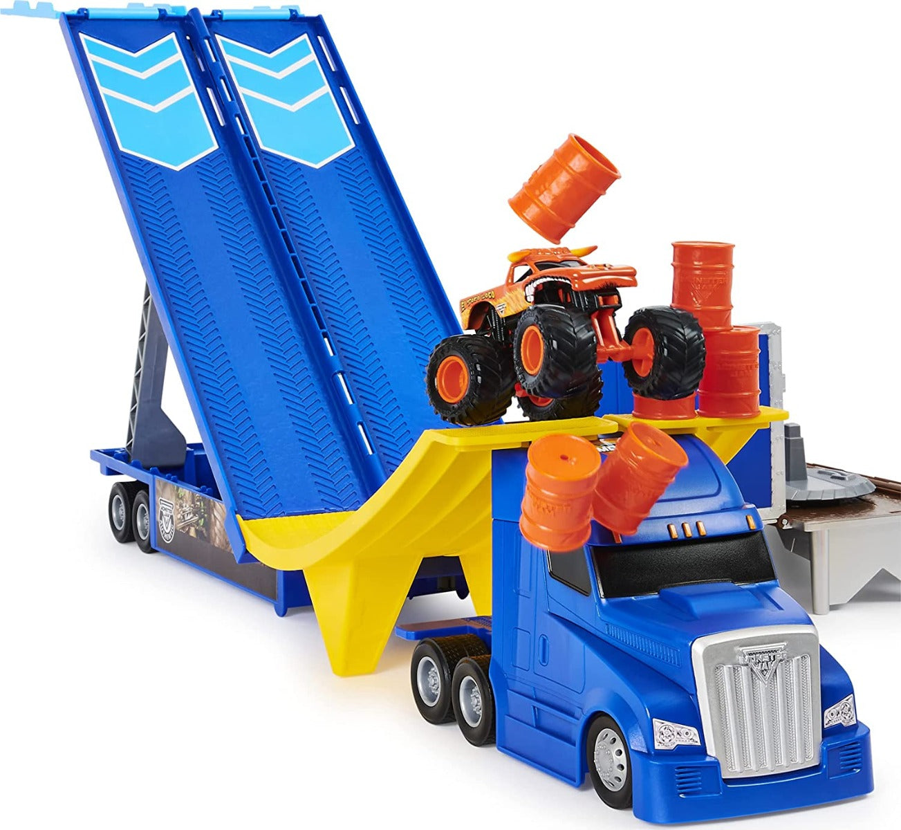 Buy Monster Jam Official 2-in-1 Transforming Hauler Playset | Yallatoys.com