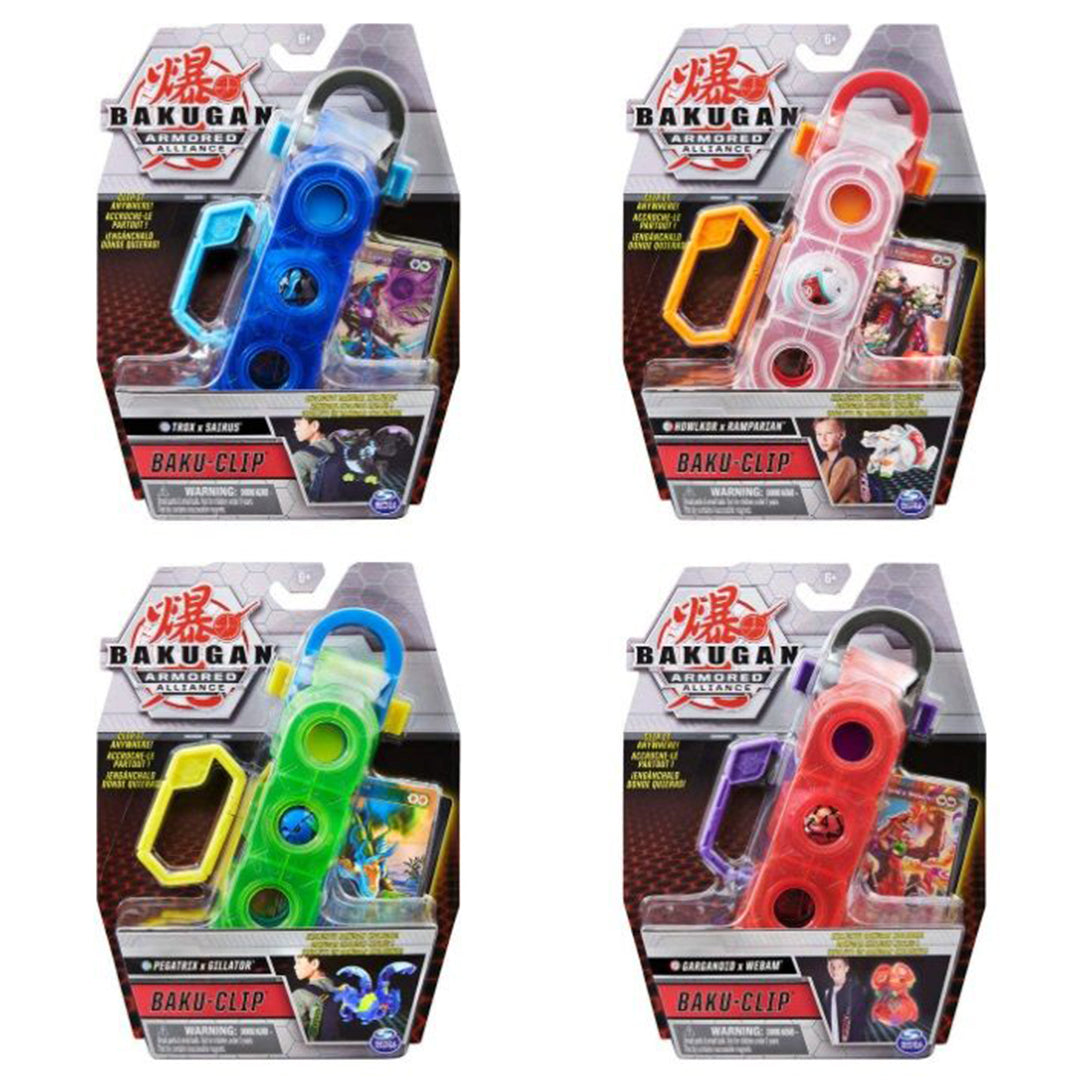 Buy Bakugan Baku-Clip Storage Case Season 3 (Sold Separately Subject To Availability) | Yallatoys.com