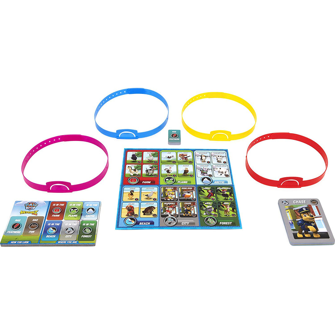 Buy Spin Master Hedbanz Junior Paw Patrol Picture Guessing Board Game | Yallatoys.com