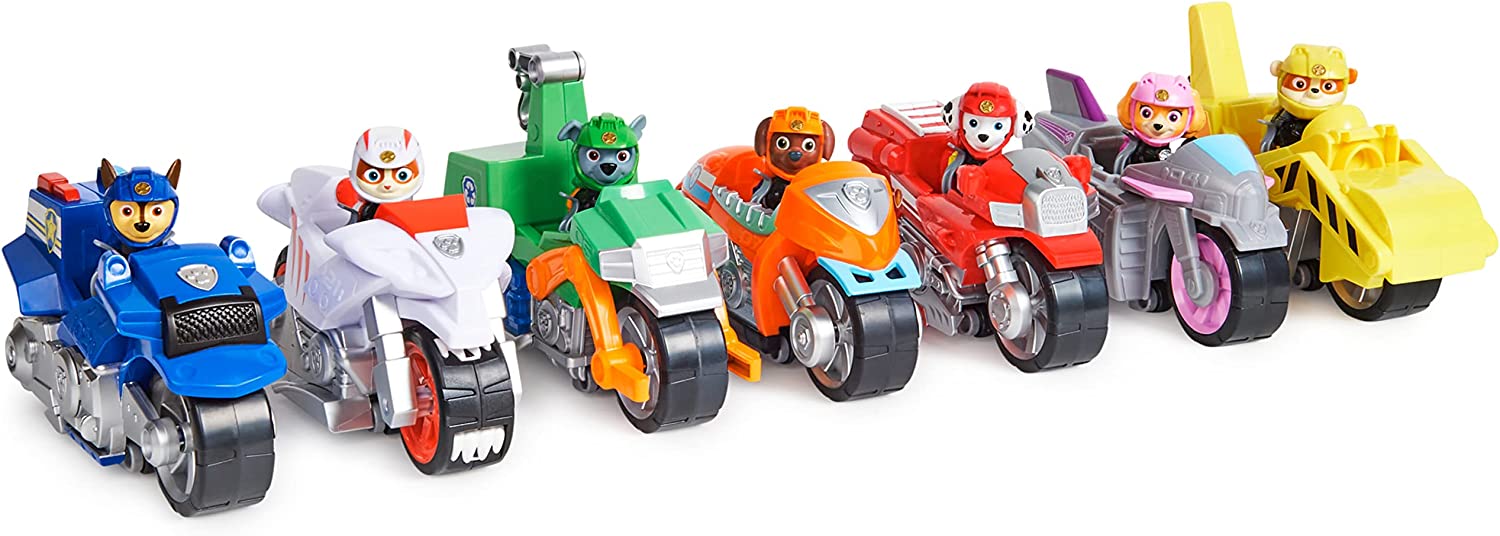 Buy Paw Patrol Deluxe Pups Motorcycle with Function and Figure (Sold Separately Subject to Availability) | Yallatoys.com